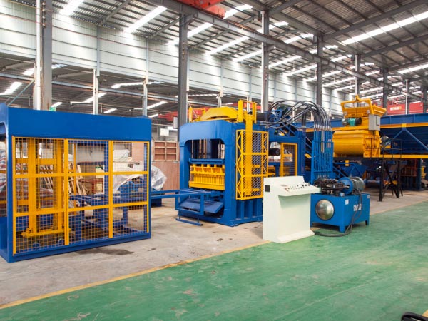 ABM-8S auto concrete brick machine