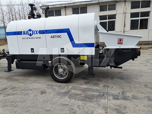Trailer Concrete Pump