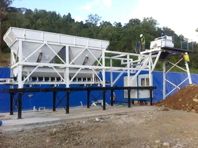 Mobile Concrete Batching Plant