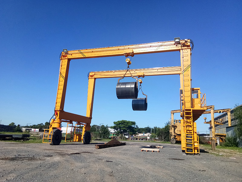 Industrial Rubber Tyred Gantry Crane