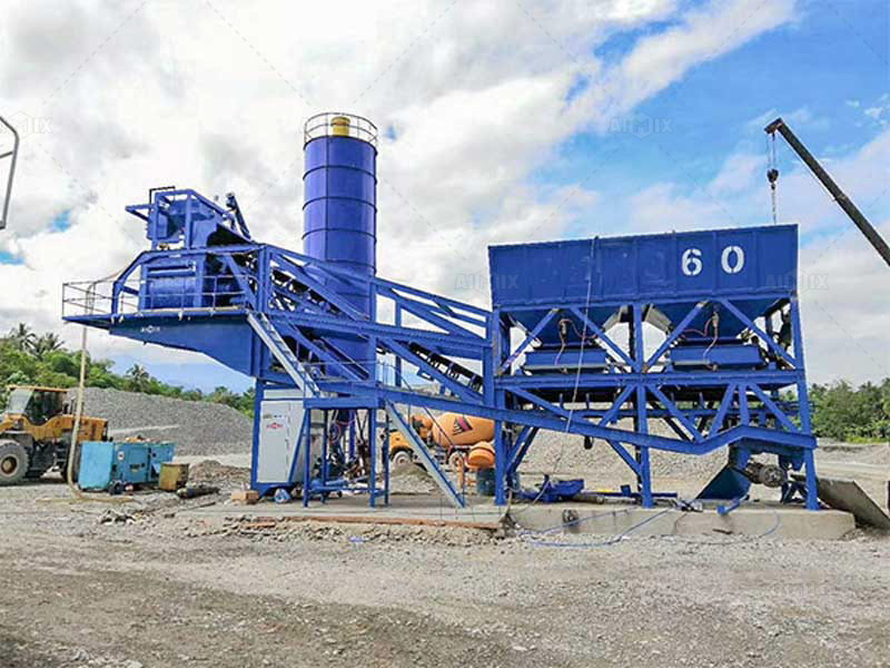 jual batching plant portable AJY-60