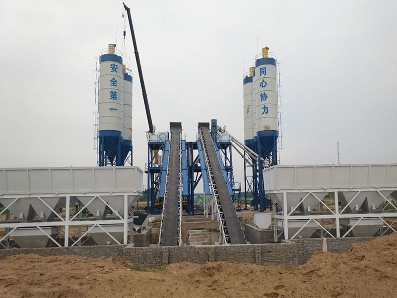 mini mobile batching plant Indonesia