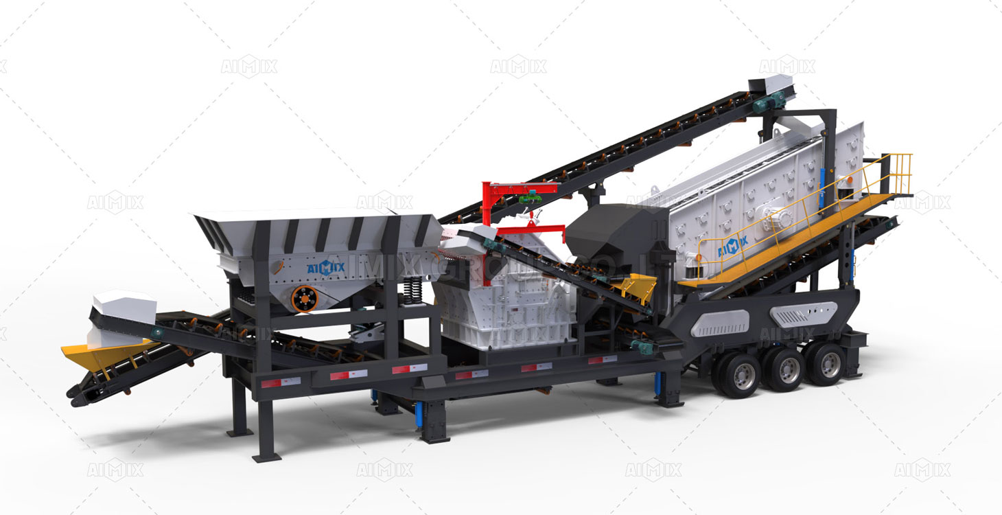 mobile impact crusher in AIMIX