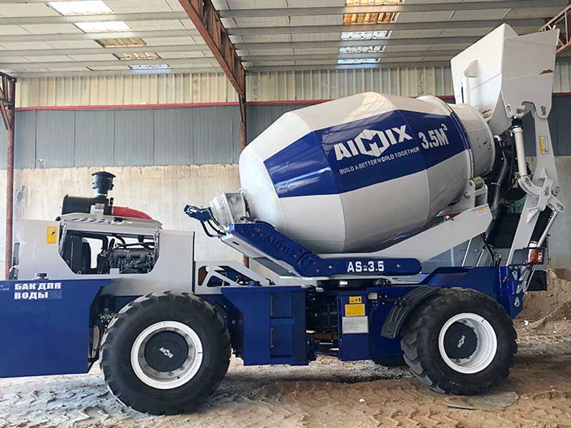 Mixer Beton Self Loading Dijual Aimix Indonesia