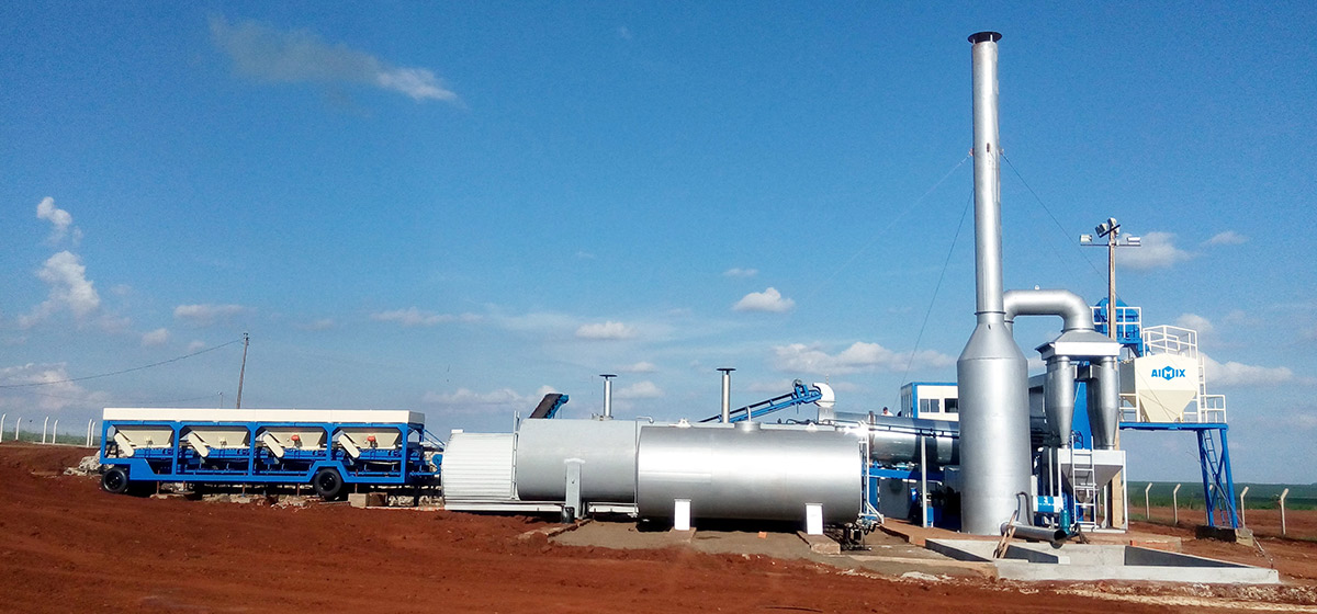 mini asphalt mixing plant