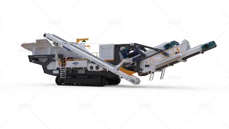 Crawler Impact rock Crusher In AIMIX