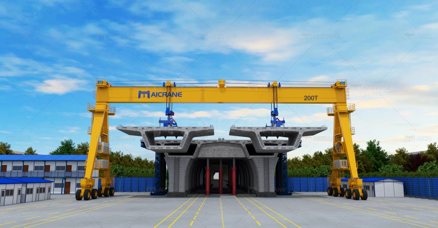 rtg rubber tyred gantry crane