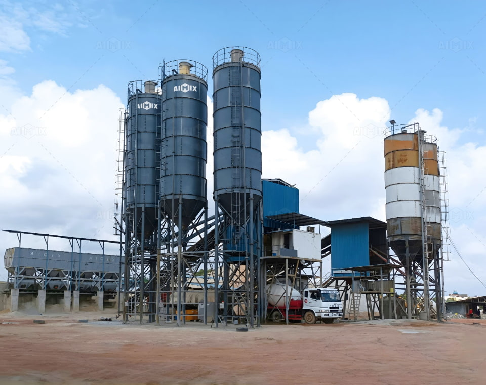 stationary batch plant for sale