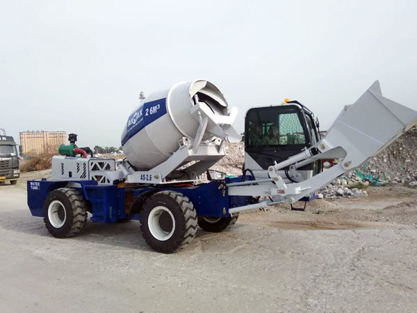 AS-2.6 Self Loading Concrete Mixer