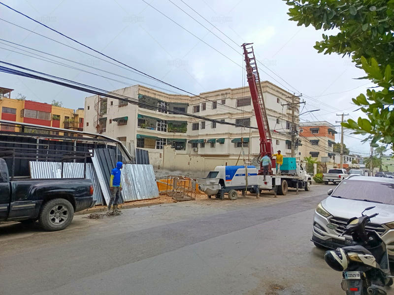 ABT30C trailer type portable mini concrete pump